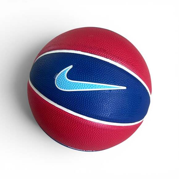 Nike Other - Nike Red and Blue Rubber Basketball Size 3